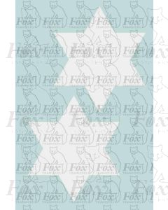 Fast Traffic Stars, white