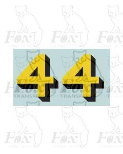 SR - Bulleid Numerals for Locos/Tenders