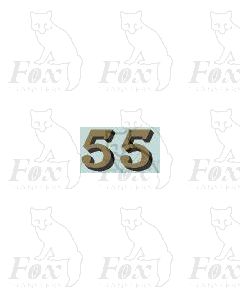 LMS 10 inch numerals 1927-late 1930s