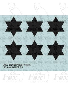 Express Freight Stars (black for Class A tankers)