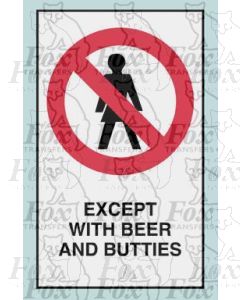 No Entry - STICKER