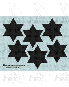 Fast Traffic Stars, black