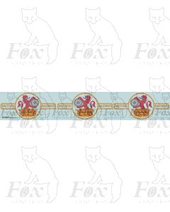 BR Later Lion & Wheel (Ferret & Dartboard) crest