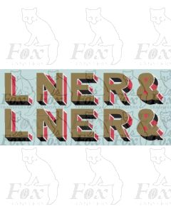 LNER Earlier Lettering/Numbering  
