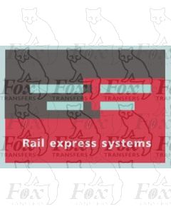 Rail express systems - STICKER