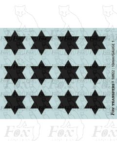 Express Freight Stars (black for Class A tankers)
