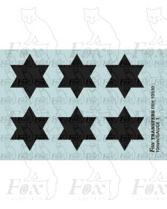 Fast Traffic Stars, black