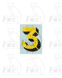 SR - Bulleid Sunshine Numerals for Locos/Tenders
