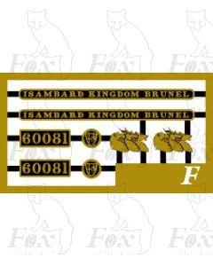 60081 ISAMBARD KINGDOM BRUNEL