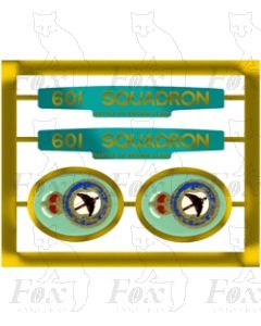 34071 601 SQUADRON (includes backing plates)