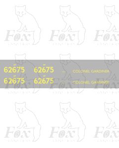 62675 COLONEL GARDINER