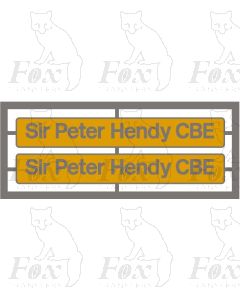 66717 SIR PETER HENDY CBE