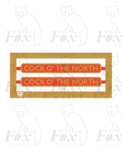 92214 COCK O THE NORTH