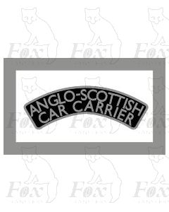 Headboard (plain) - ANGLO-SCOTTISH CAR CARRIER - black