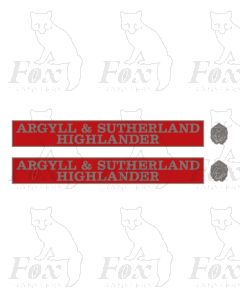 D9021 ARGYLL & SUTHERLAND HIGHLANDER