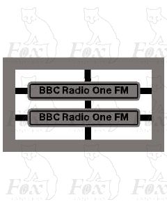 91025 BBC Radio One FM (alloy/black)