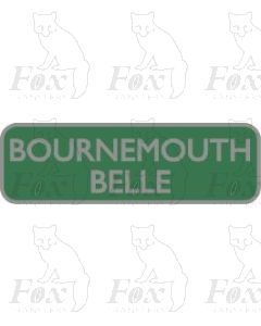 Headboard (plain) - BOURNEMOUTH BELLE - green (SEE FEPTB159 FOR TAILBOARD)