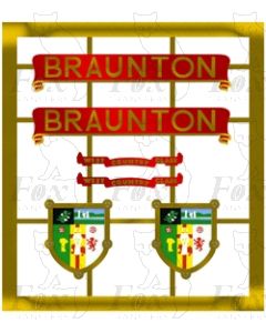 34046RB  BRAUNTON (includes backing plates)