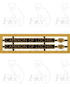 61995 CAMERON OF LOCHIEL