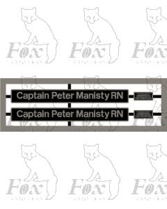47833 Captain Peter Manisty RN