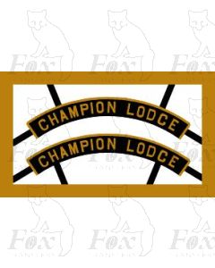 2843 CHAMPION LODGE