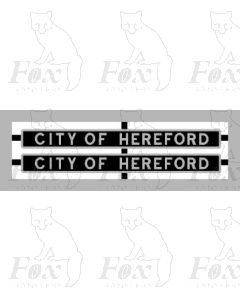 6255 CITY OF HEREFORD (Original)   