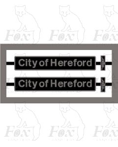 47575 City of Hereford
