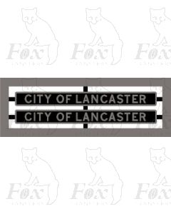 6243 CITY OF LANCASTER (for Streamlined Locos)