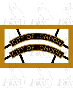 61670 CITY OF LONDON  - post 1951 (NON STREAMLINED)