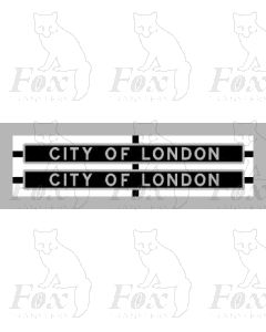 6245 CITY OF LONDON (for Streamlined Locos)