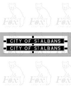 6253 CITY OF ST ALBANS (Original)   