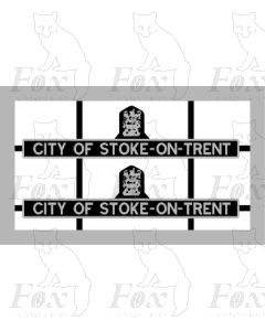 46254 CITY OF STOKE ON TRENT (crested in stainless steel)