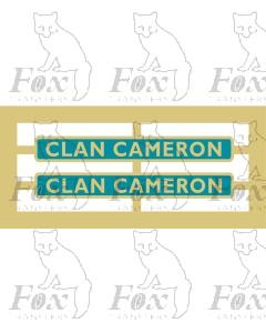 72001  CLAN CAMERON