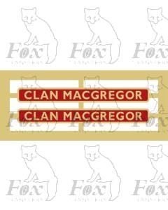 72005  CLAN MACGREGOR