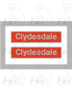 37088 Clydesdale