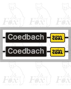 37698 Coedbach, plaque