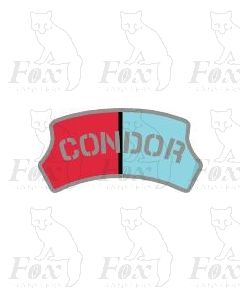 Headboard (plain) - CONDOR - maroon & blue