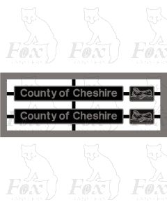 87025 County of Cheshire