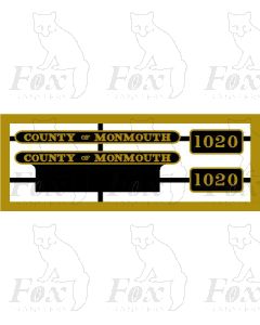 1020 COUNTY OF MONMOUTH