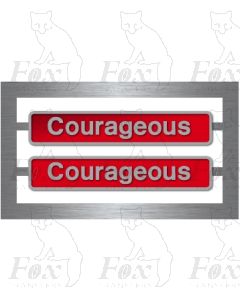 50032 Courageous (with brass crests)