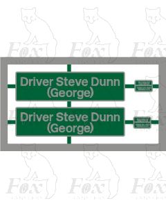 66526 Driver Steve Dunn (George)