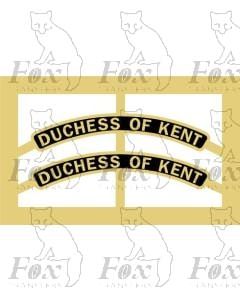 DUCHESS OF KENT