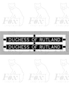  DUCHESS OF RUTLAND (EARLY LMS format in STAINLESS STEEL) 