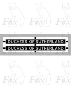 6233 DUCHESS OF SUTHERLAND (Original)