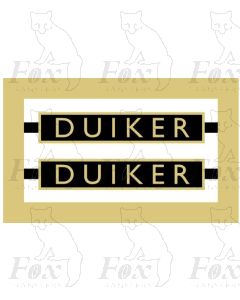1015 DUIKER