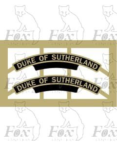 5541  DUKE OF SUTHERLAND