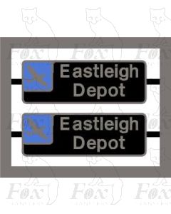 58017 Eastleigh Depot (with integral crests)