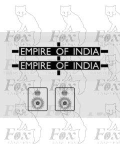 4490S0  EMPIRE OF INDIA (Stainless steel)