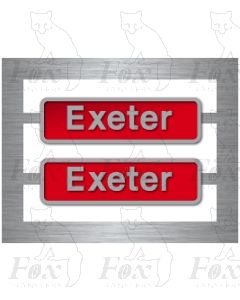 50044 Exeter (with crests)