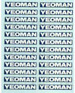 Yeoman PGA Hopper Logos/Detailing